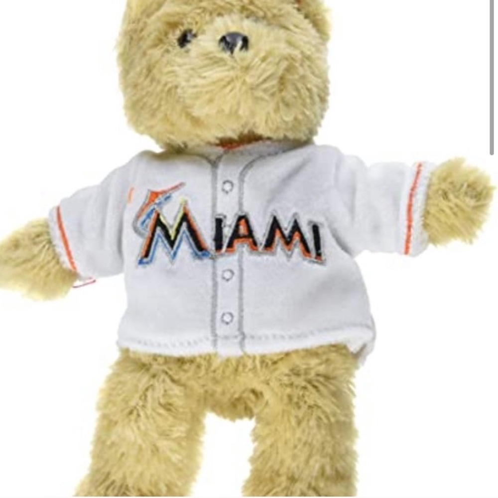 Forever collectibles Miami Marlins bear